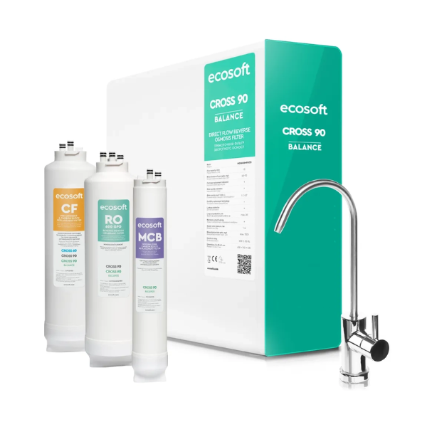 Ecosoft CROSS 90 Balance – system odwróconej osmozy bez zbiornika