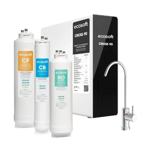 Filtr odwróconej osmozy bez zbiornika Ecosoft CROSS 90