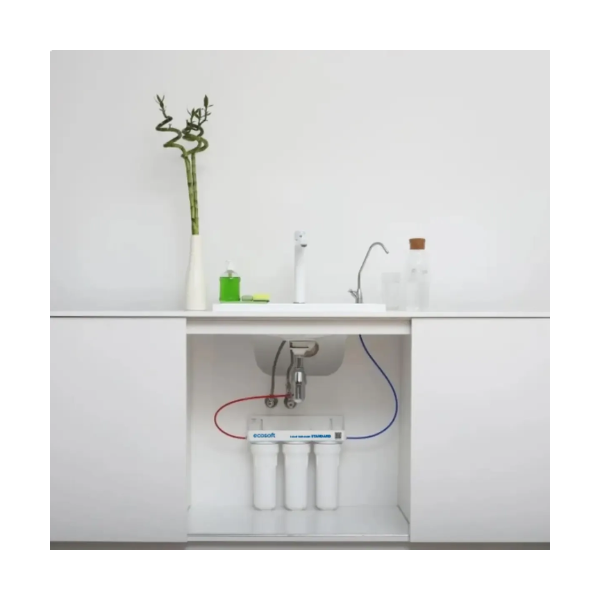 Ecosoft Standard – 3-stopniowy filtr podzlewowy do wody z szafce kuchennej