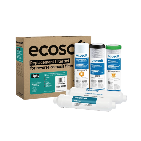 Zestaw 5 wkładów wymiennych Ecosoft PURE Balance  z opakowaniem