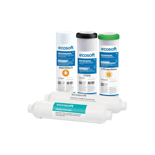 Zestaw 5 wkładów wymiennych Ecosoft PURE AquaCalcium