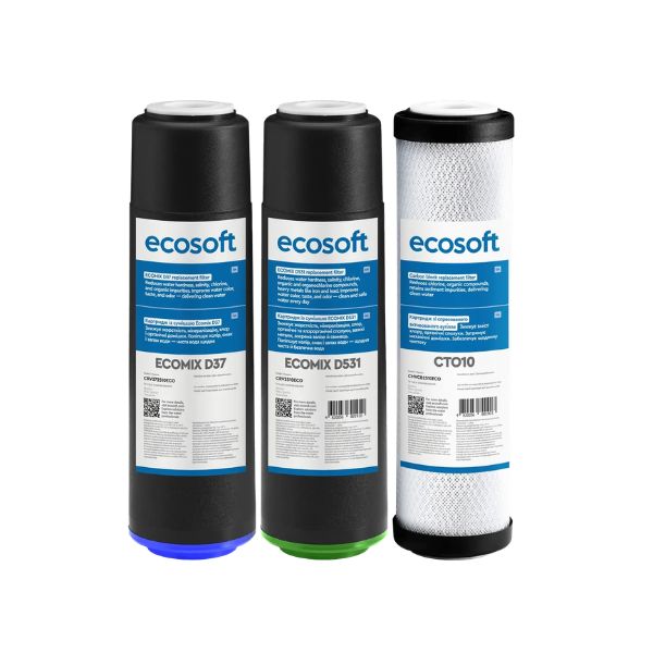 Zaawansowany zestaw filtrów Ecosoft – ECOMIX D37, D531, CTO